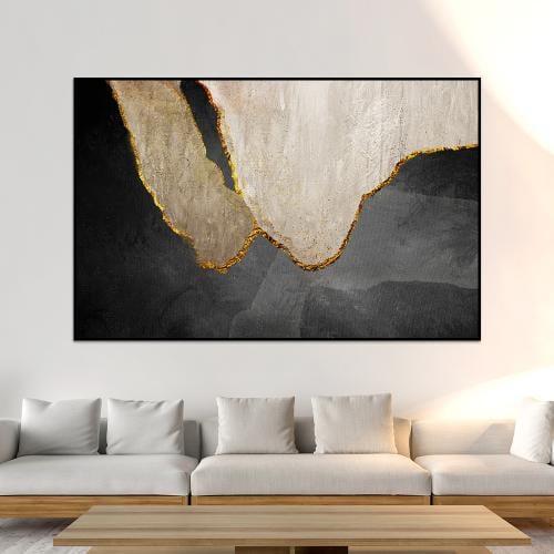 لوحة جدارية تجريدية بتصميم مودرن