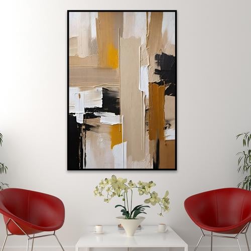 لوحة جدارية فن تجريدي مودرن