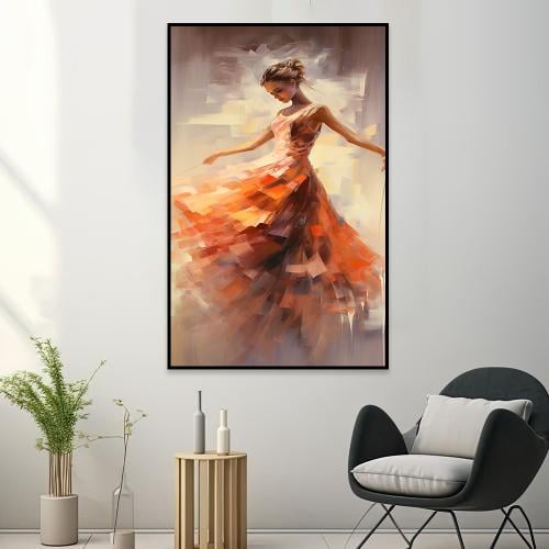 لوحة جدارية فنية ، بتصميم مودرن