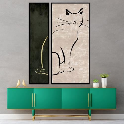 لوحة جدارية كانفس بتصميم مميز