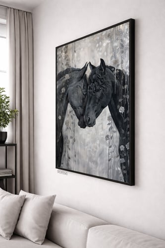 لوحة جدارية فنيه