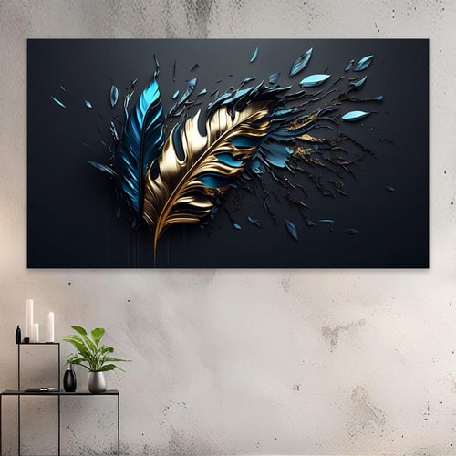 لوحة جدارية فنية ، بتصميم مودرن