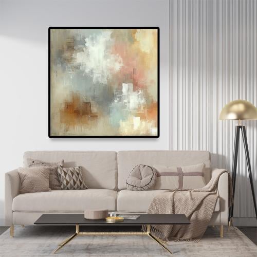 لوحة جدارية فن تجريدي مودرن