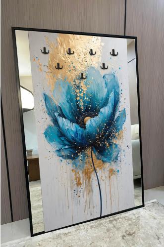 لوحة فنية مع مرايا وعلاقات