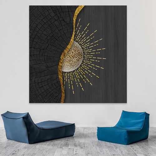 لوحة جدارية فن تجريدي مودرن