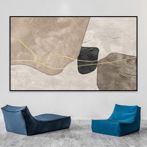 لوحة جدارية تجريدية بتصميم مودرن