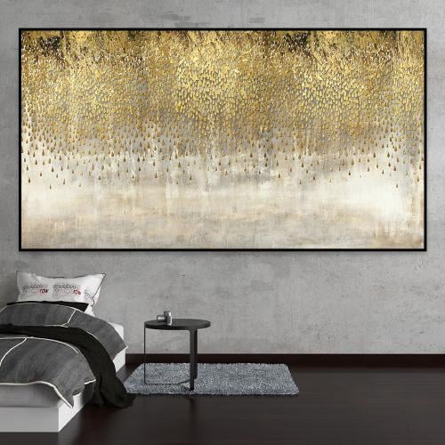 لوحة جدارية تجريدية بتصميم مودرن