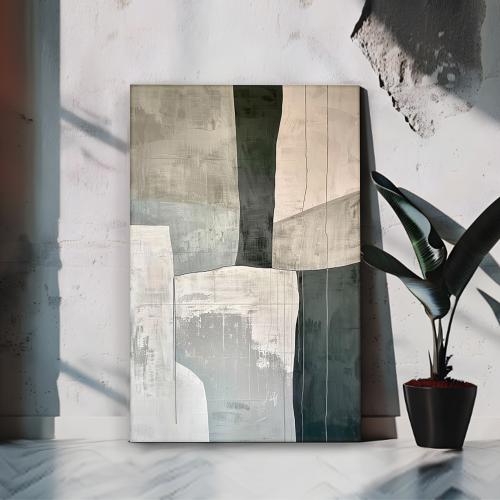 لوحة جدارية فن تجريدي مودرن