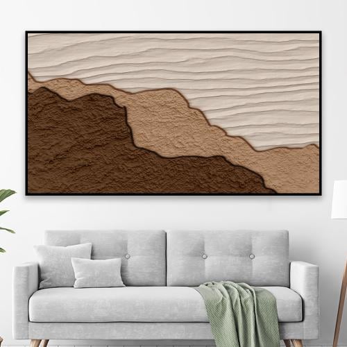 لوحة جدارية تجريدية بتصميم مودرن