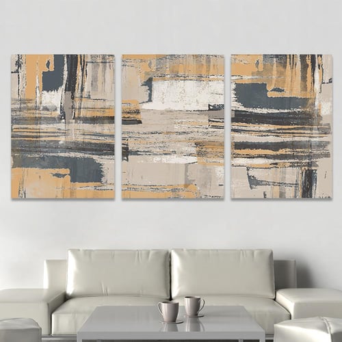 طقم من 3 لوحات بصميم مودرن