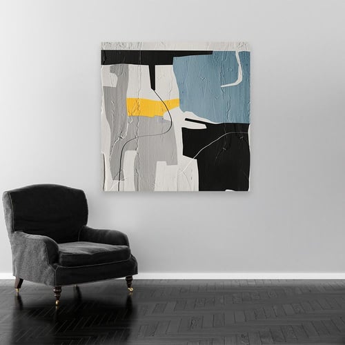 لوحة جدارية فن تجريدي مودرن