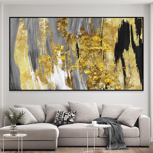 لوحة جدارية تجريدية بتصميم مودرن