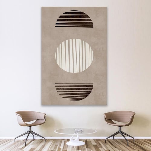 لوحة جدارية فن تجريدي مودرن