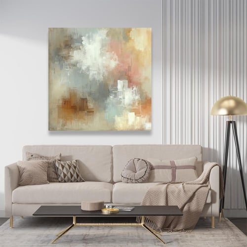 لوحة جدارية فن تجريدي مودرن