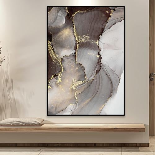 لوحة جدارية فن تجريدي مودرن