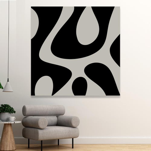 لوحة جدارية فن تجريدي مودرن