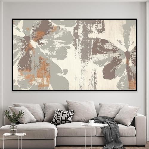 لوحة جدارية تجريدية بتصميم مودرن