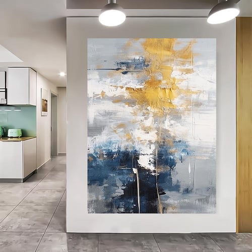 لوحة جدارية فن تجريدي مودرن