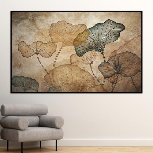 لوحة ورد بتصميم مودرن