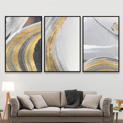 طقم من 3 لوحات بتصميم مودرن