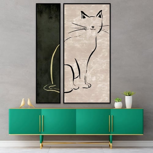 لوحة جدارية كانفس بتصميم مميز