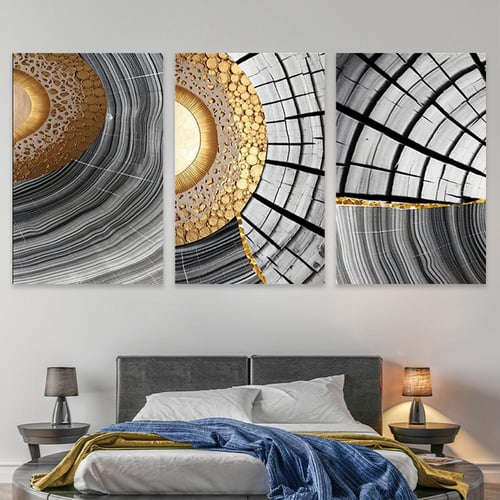 طقم من 3 لوحات بتصميم مودرن