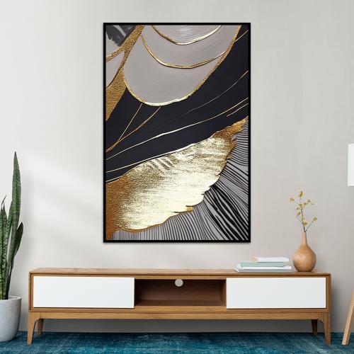 لوحة جدارية فن تجريدي مودرن