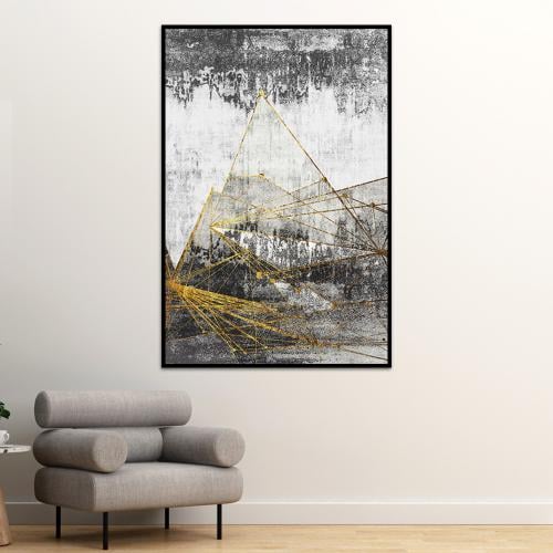 لوحة جدارية فن تجريدي مودرن