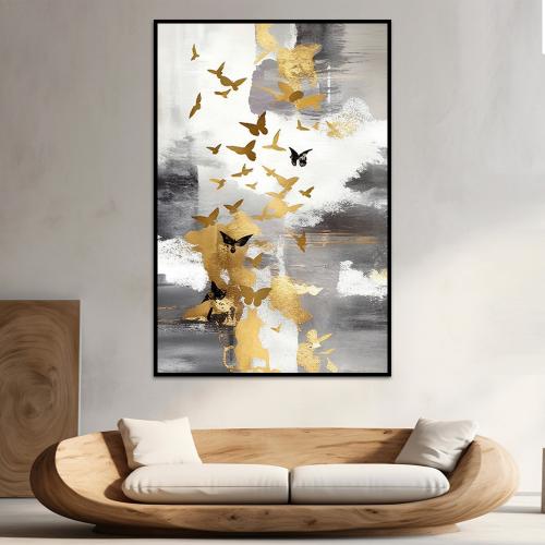 لوحة جدارية فن تجريدي مودرن