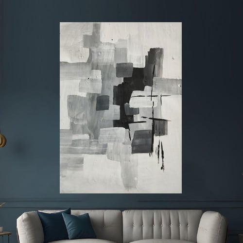 لوحة جدارية فن تجريدي مودرن