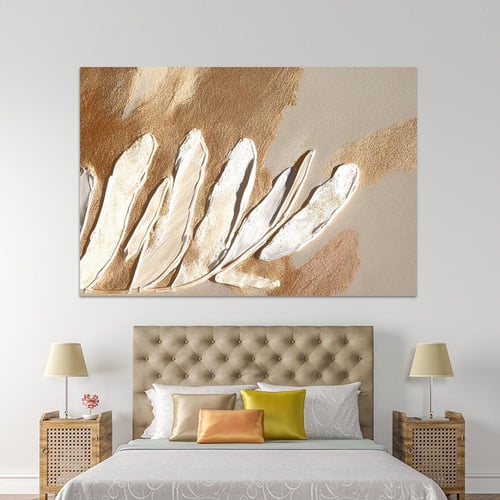 لوحة جدارية تجريدية بتصميم مودرن