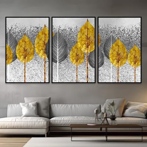 طقم من 3 لوحات بتصميم مودرن