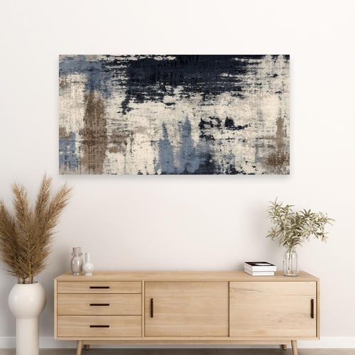 لوحة جدارية تجريدية بتصميم مودرن