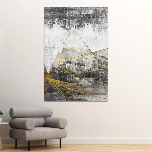 لوحة جدارية فن تجريدي مودرن