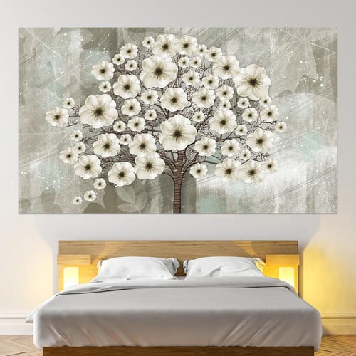 لوحة ورد بتصميم مودرن