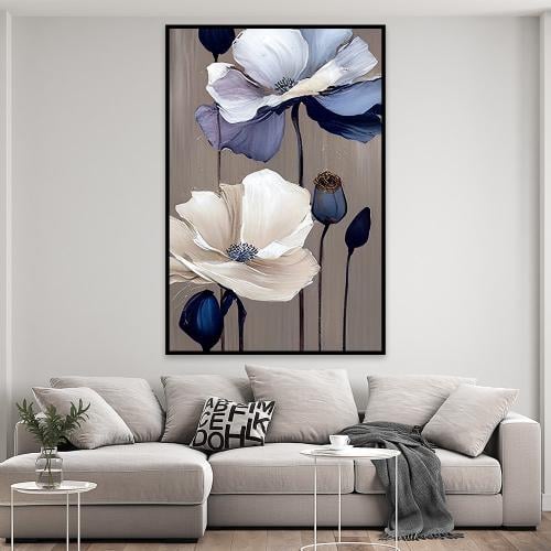 لوحة ورد بتصميم مودرن