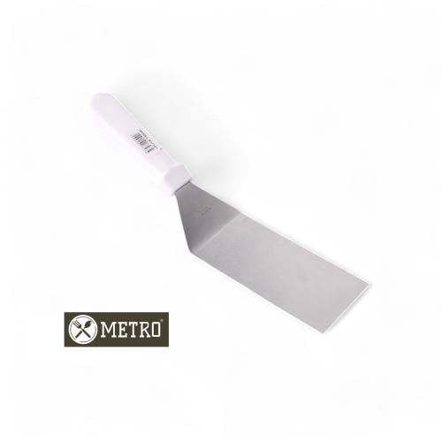 مشحاف استيل معكوف يد ابيض 7.5*18 سم