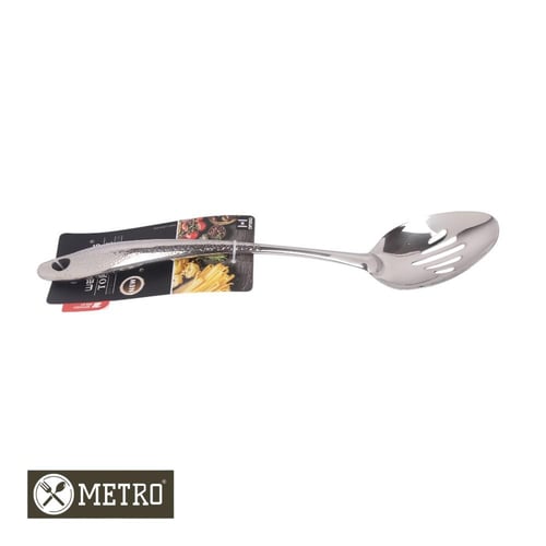 ملعقة طبخ استيل مخرم