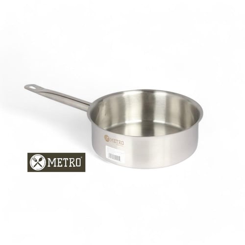 كسرولة ستيل ميترو مسطح 32/10.5 سم