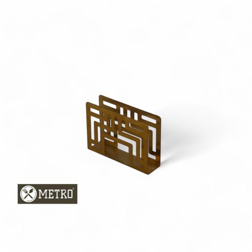 استاند منديل ذهبي