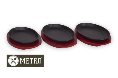 طاجن حديد بيضاوي 24*16 سم