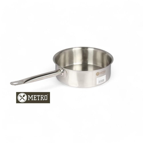 كسرولة ستيل ميترو مسطح 32/10.5 سم