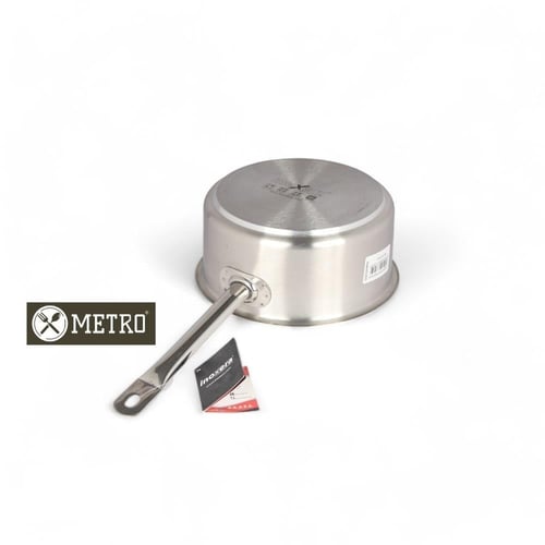 كسرولة ستيل تركي مسطح 16/11 سم