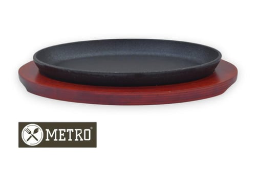 طاجن حديد بيضاوي 24*16 سم