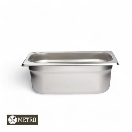 GN Pan Steel 1/4 حوض استيل 1/4 عمق 6.5 سم