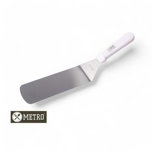 مشحاف استيل معكوف يد ابيض 7.5*20 سم