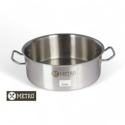 قدر ستانلس ستيل مترو مسطح 14/36 سم