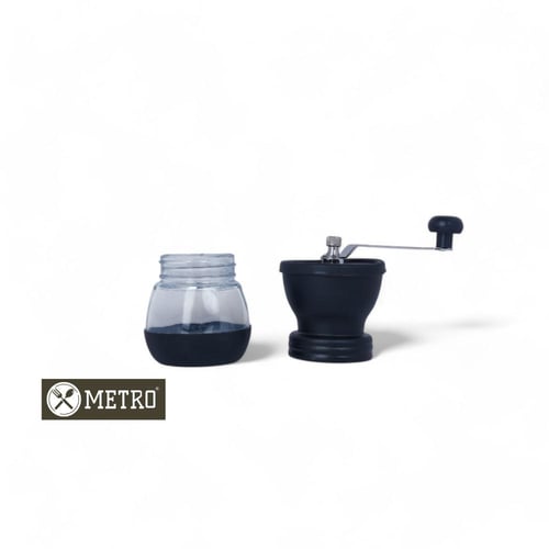 طاحونة قهوة الزجاجية