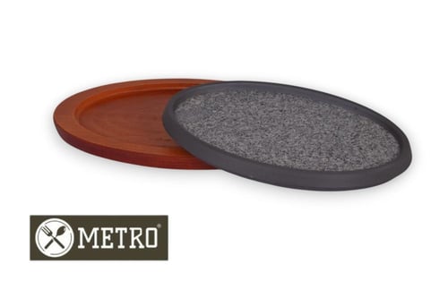 طاجن حجر بيضاوي 28*18.5*2.4 سم