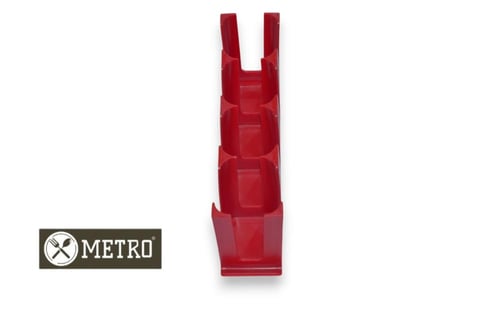 رك اكواب احمر مثلث 4 خانة